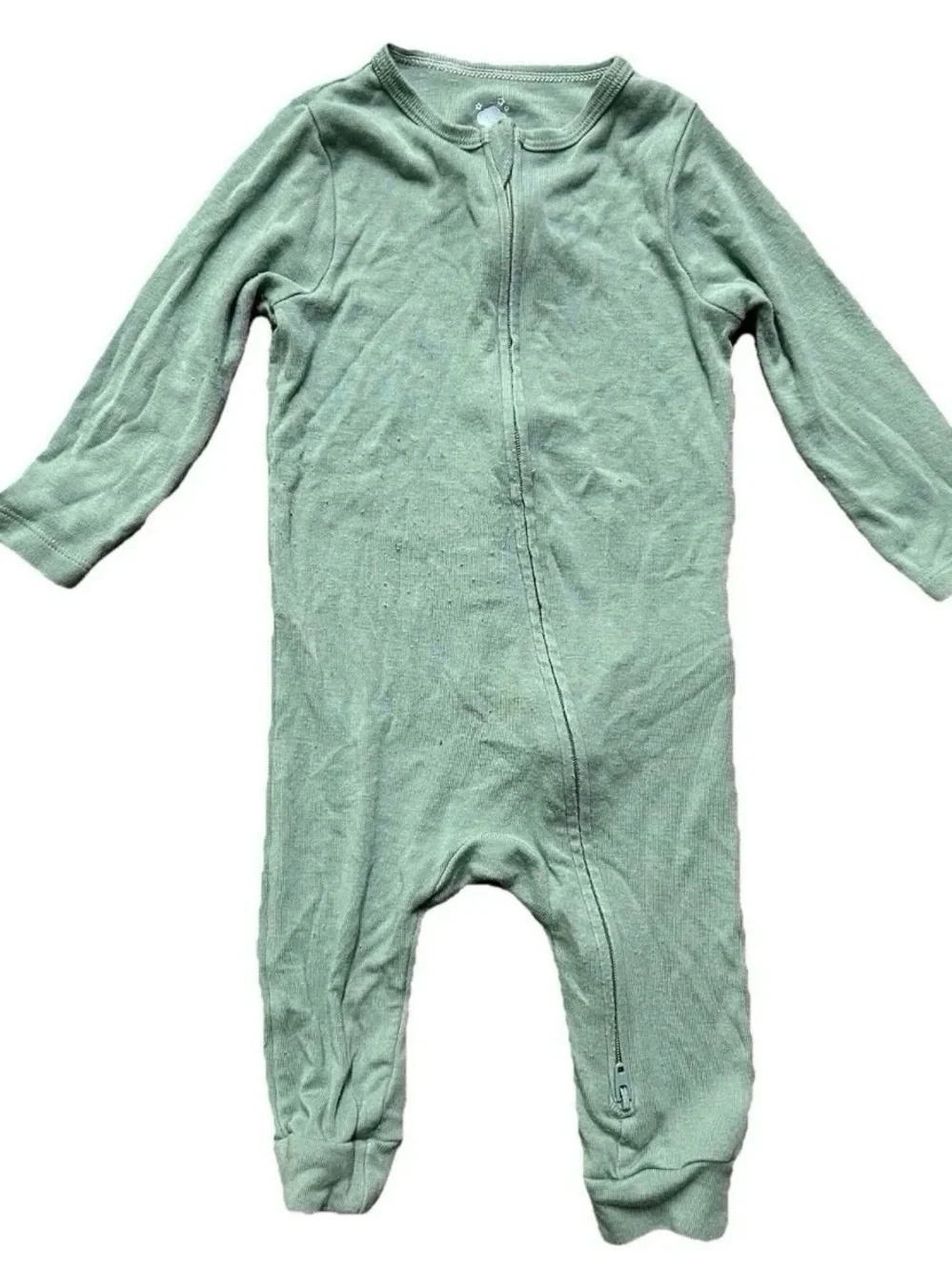 Baby Boy Footie Pajama Lot Size 6-9 Months 2 Way Zipper Cotton Fleece